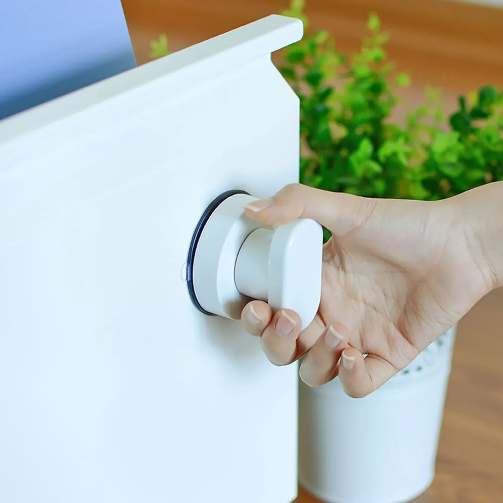 1 шт. приспособления для ванной и душа присоска дверная ручка стеклянная шкафа
