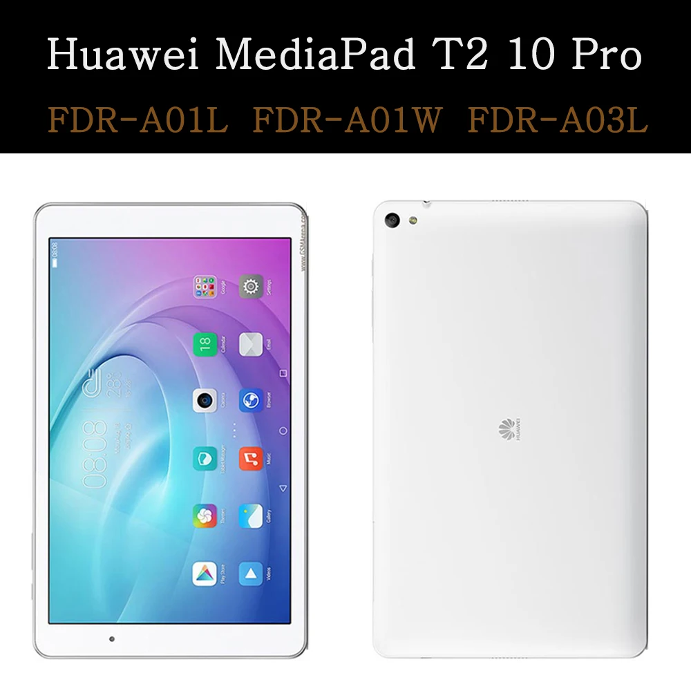 

Tablet Case For Huawei MediaPad T2 10 Pro FDR-A01L / A01W Funda Shockproof Soft Silicone Coque Stand Flip Cover Protective Capa
