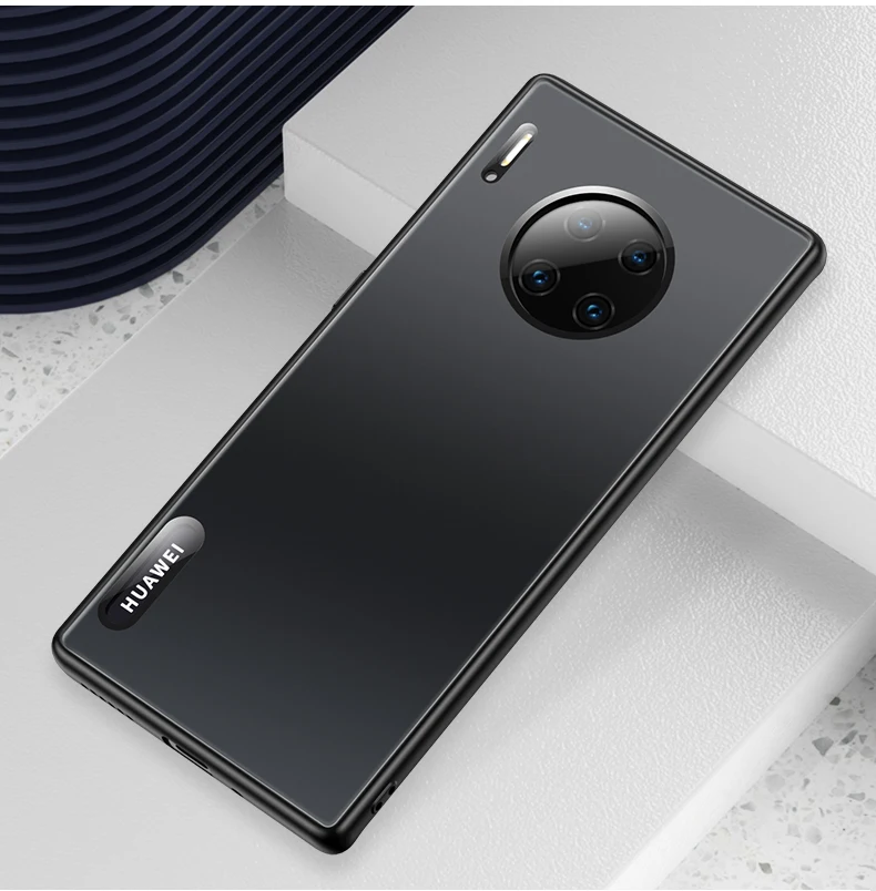 AG матовое стекло мобильный телефон чехол для Huawei P30Pro P40Pro с антипригарным