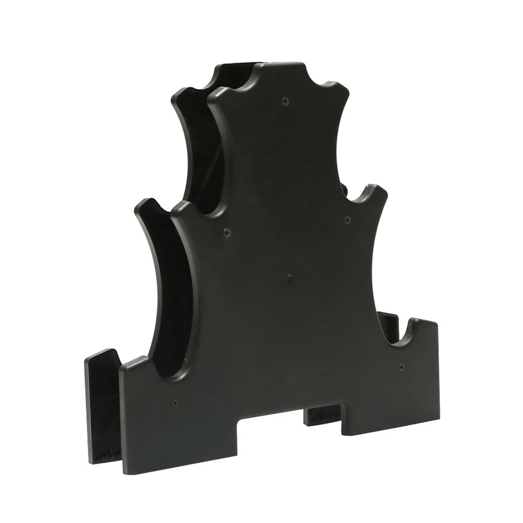 Стойка для тяжелой атлетики подставка гантелей 3 уровня напольный кронштейн дома