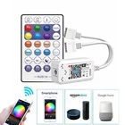 Светодиодная лента RGB CCT с поддержкой Wi-Fi, 5 В, 12 В, 24 В постоянного тока