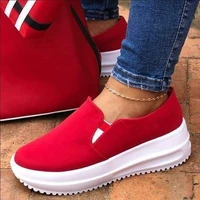 2022 new flats shoes platform sneakers women sport wedges fashion ankle casual running female spring autumn designer mujer shoes