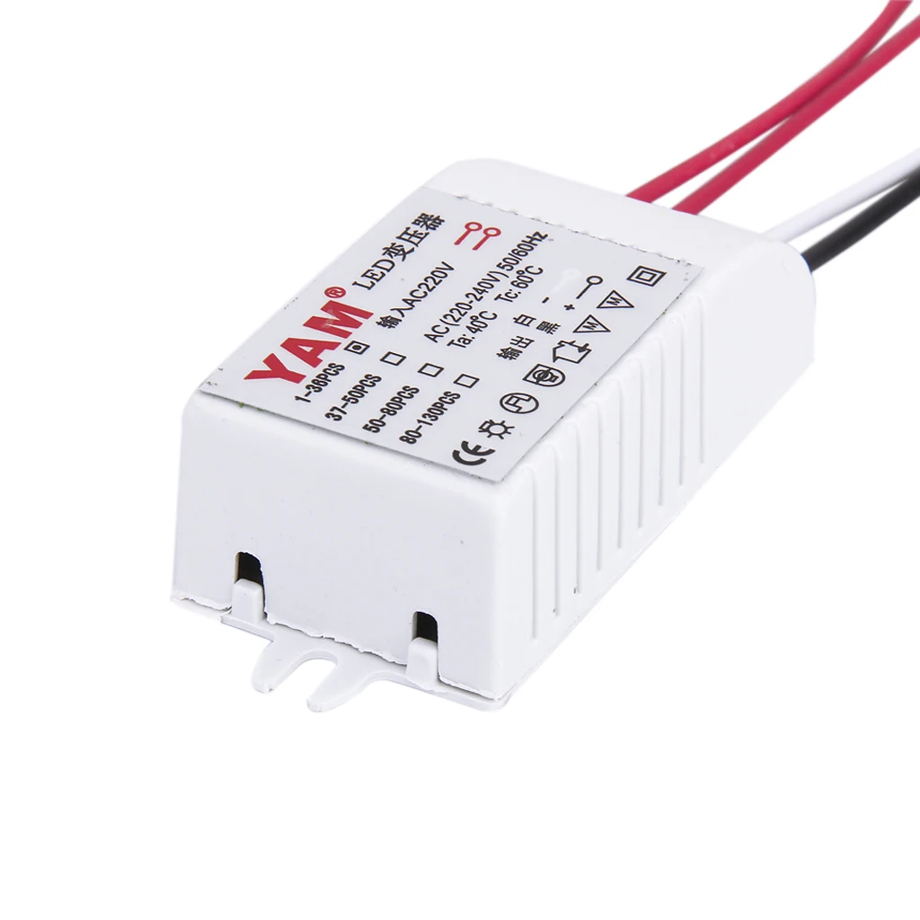 Светодиодный ламповый трансформатор Питание драйвер Вход AC 220V 50/60Hz Выход 3V