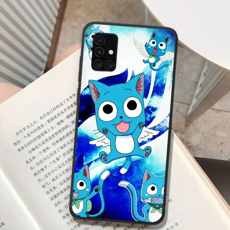 

Cute cartoon Happy Felice Fairy Tail Phone Case for Samsung A91 01 10S 11 20 21 31 40 50 70 71 80 A2 CORE A10