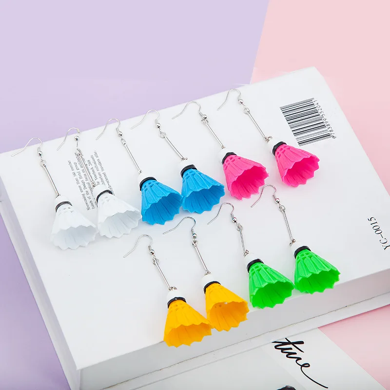 2019 корейские забавные индивидуальные Асимметричные Длинные висячие серьги для