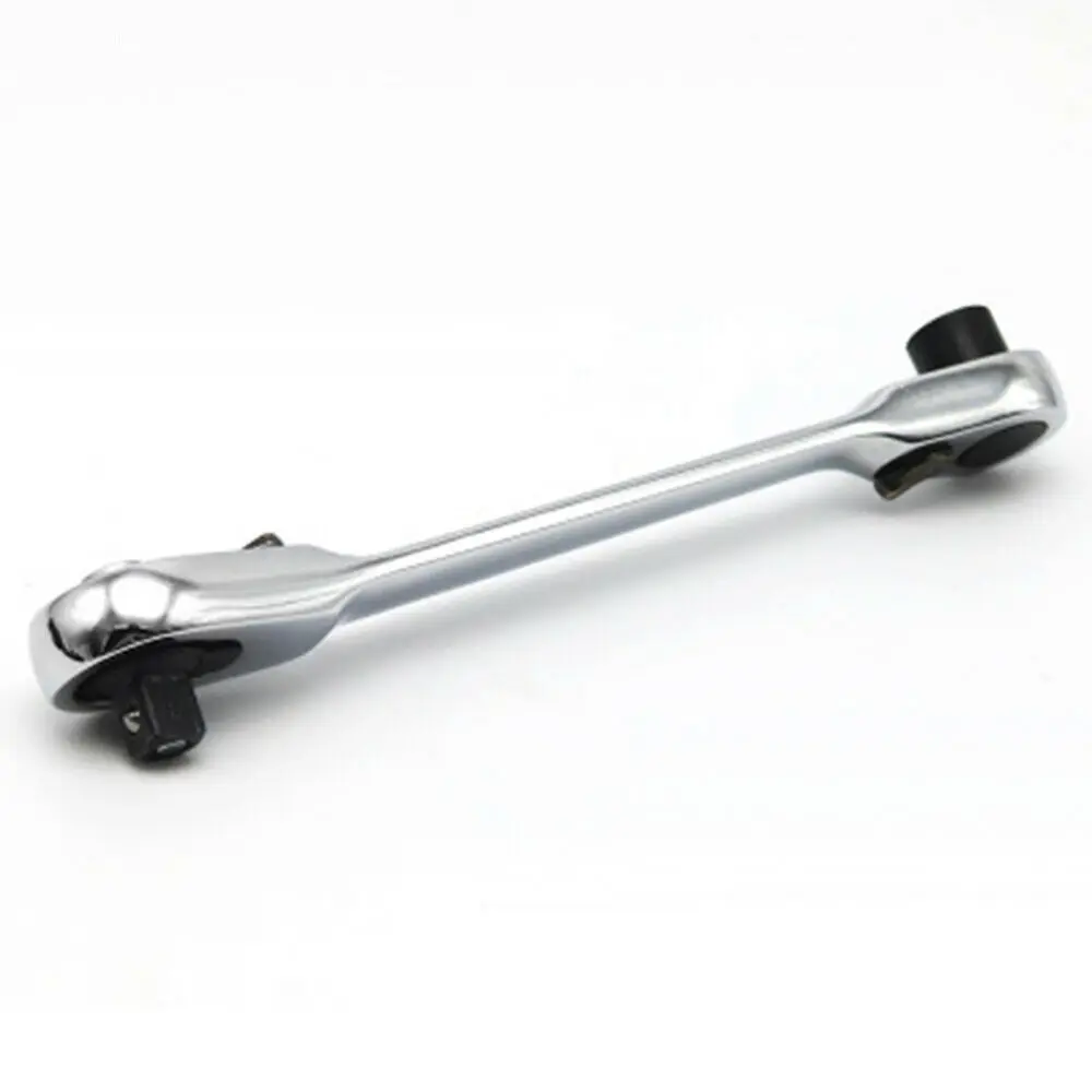 

Supply Ratchet Wrench 1pc Double-Ended Silver 1/4 Mini Screwdriver Bit