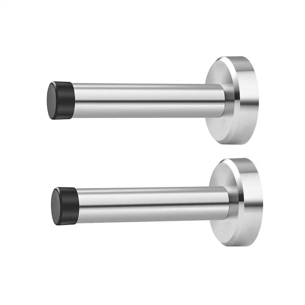 Противоударная стеклянная дверь из нержавеющей стали для ванной комнаты