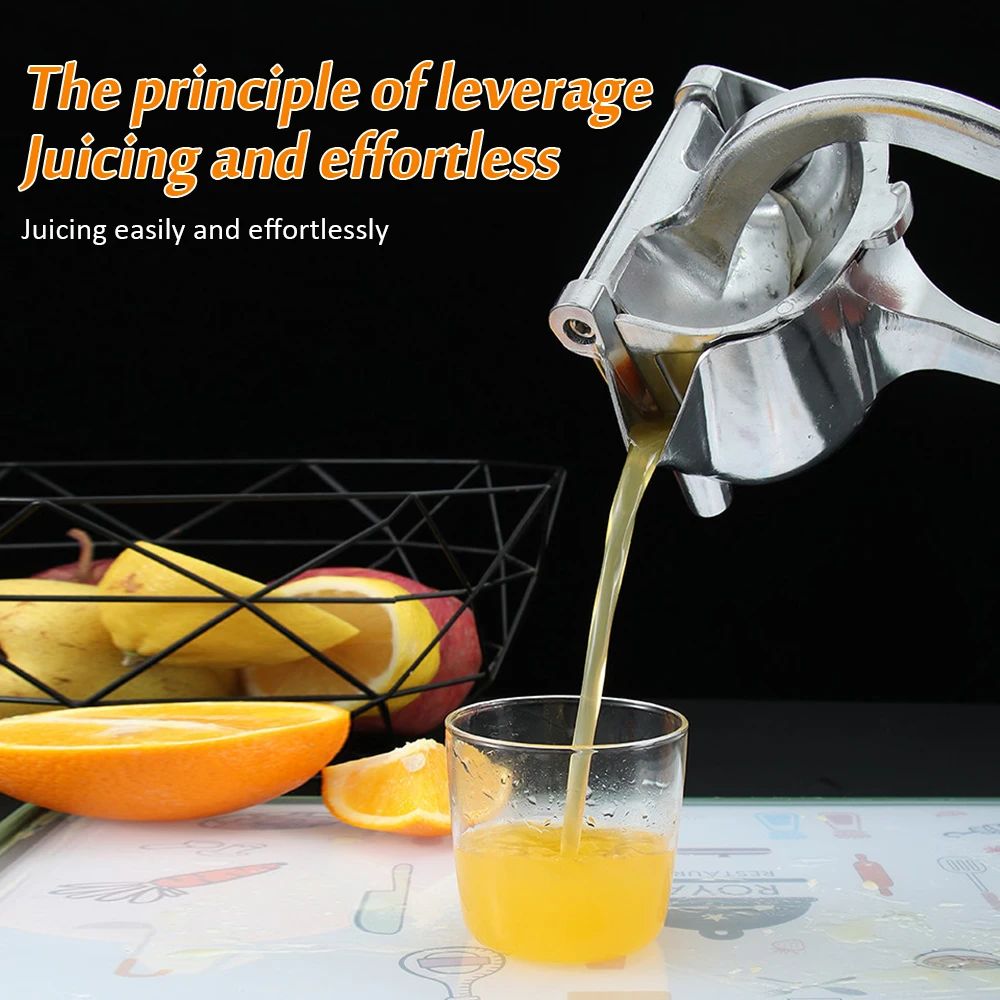 

Aluminum Alloy Manual Juicer Fruit Squeezer Hand Pressure Pomegranate Orange Lemon Sugar Cane Juice Kitchen Juice Tool Machine