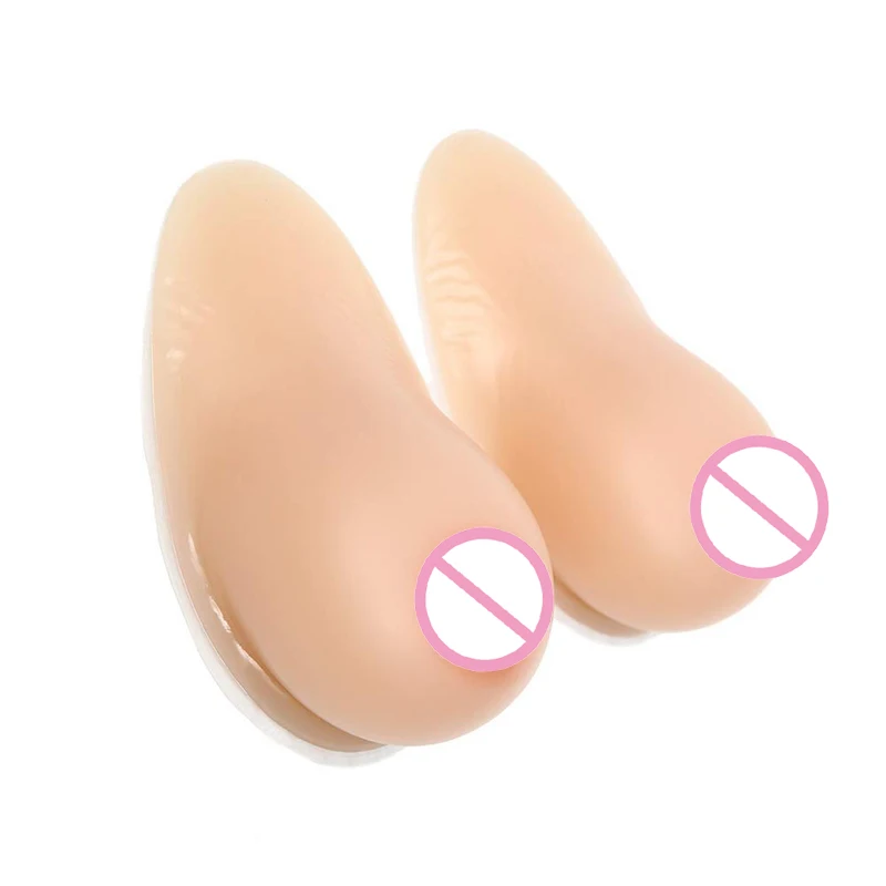 Реалистичная самоклеящаяся силиконовая форма для груди с естественным протезом