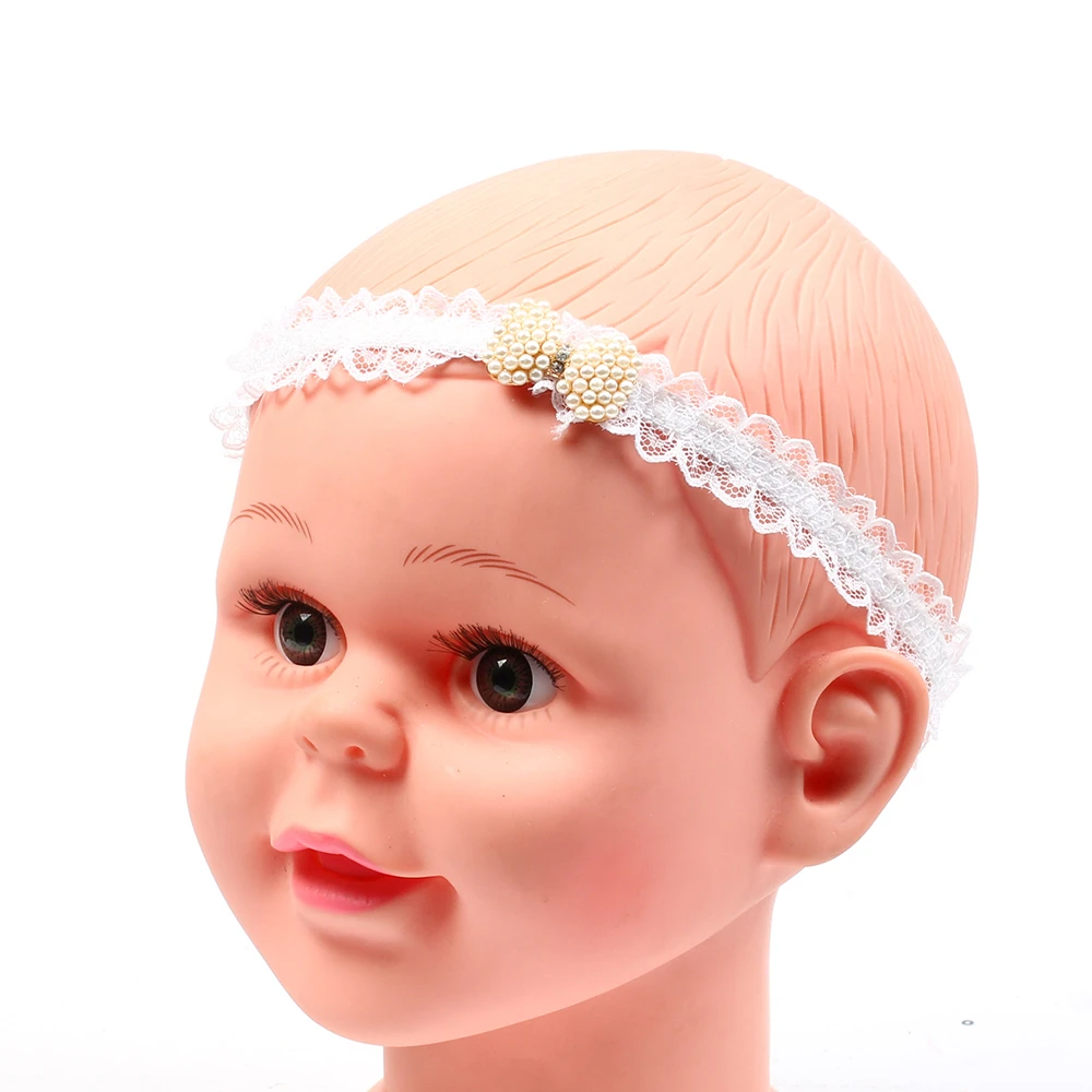 Повязка на голову для маленьких девочек повязка головной убор крещения лента