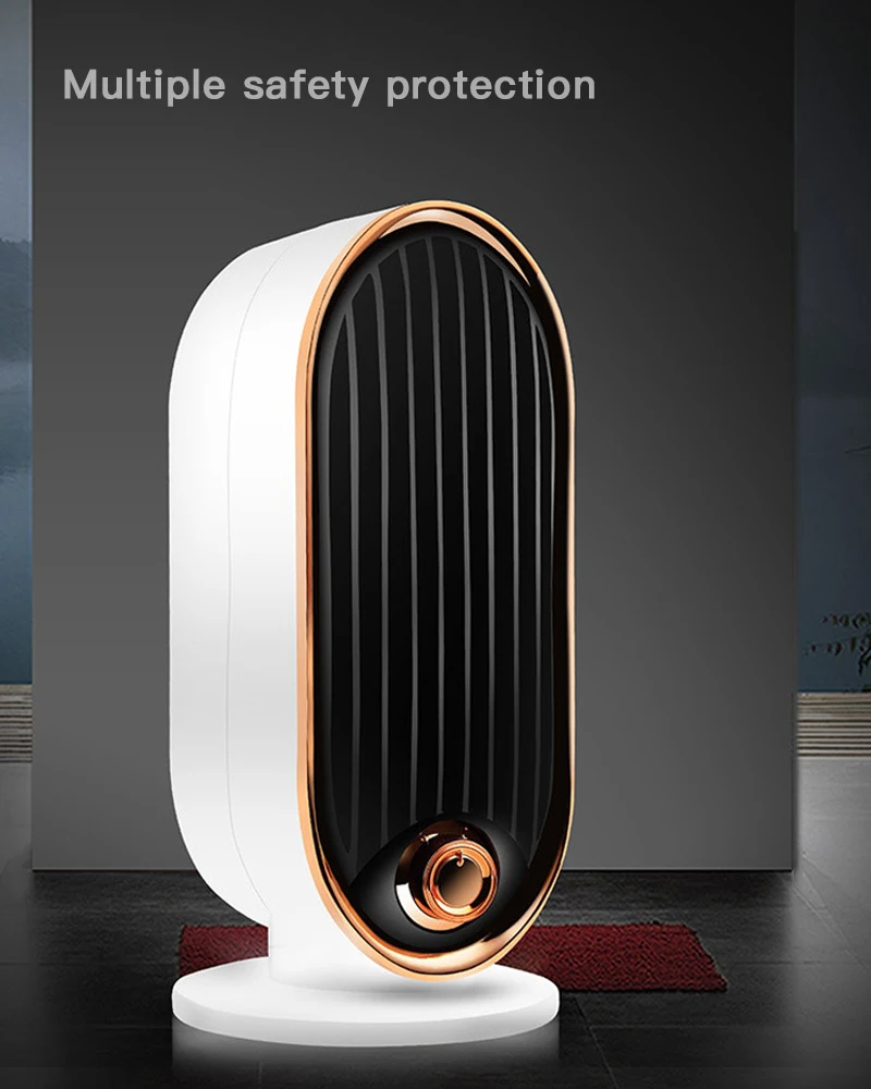 

2021 NEW 700W Air 220V Room Indoor office Mini Portable Desk Electric Heater