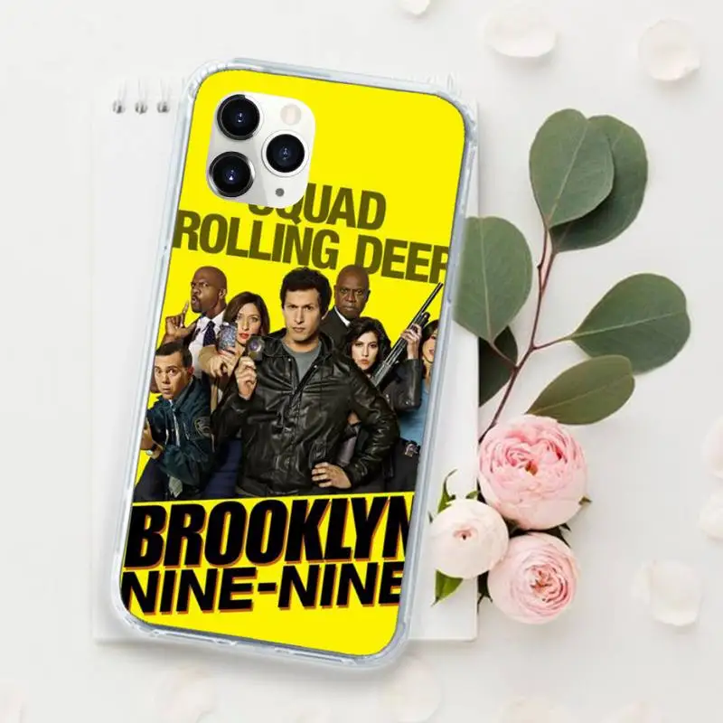 

Brooklyn 99 Nine-Nine cool Phone Case Transparent for iPhone 11 12 mini pro XS MAX 8 7 6 6S Plus X 5S SE 2020 XR