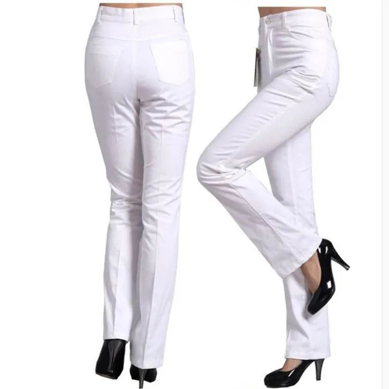 2020 женские брюки осень зима прямые размера плюс повседневные SK214 | Женская одежда