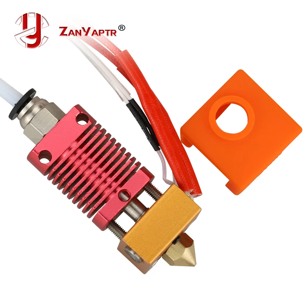 Собранный 1 75 мм Экструдер Hotend kit алюминиевый тепловой блок для 3D принтера Ender 3/CR