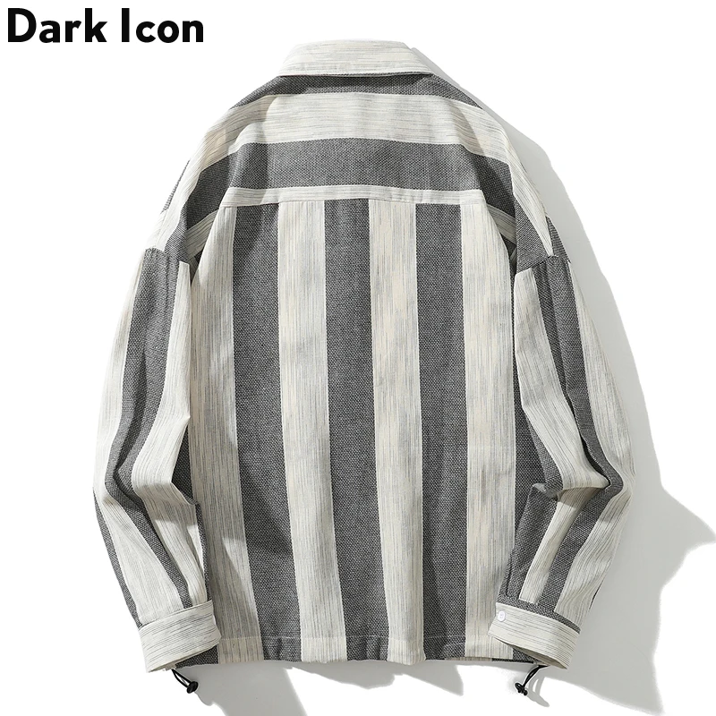 Темная икона повседневные мужские рубашки с большим карманом платье 2019 модная