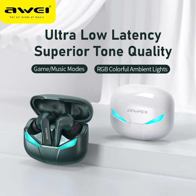 Наушники вкладыши AWEI Беспроводной наушники Bass Водонепроницаемый TWS Bluetooth