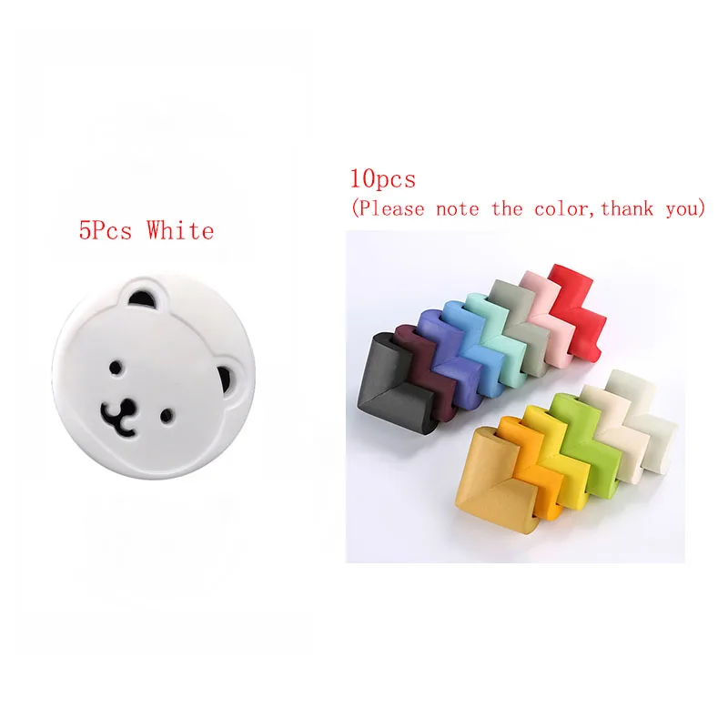 5/10 шт. милый медведь ЕС Мощность разъем Б Вилки Защитная крышка с защитой от