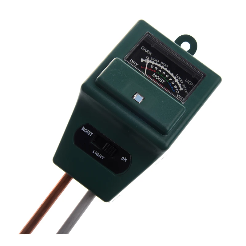 3 в 1 растительные цветы почвы тестер влажности светильник PH метр | Инструменты