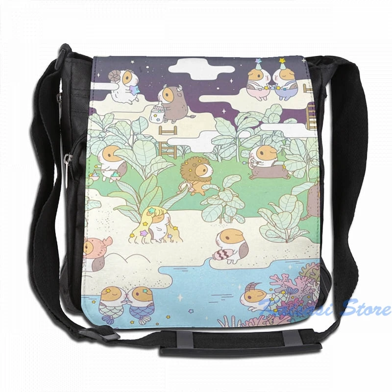 Забавный рюкзак Bubu с графическим принтом морской свинки гороскоп земля