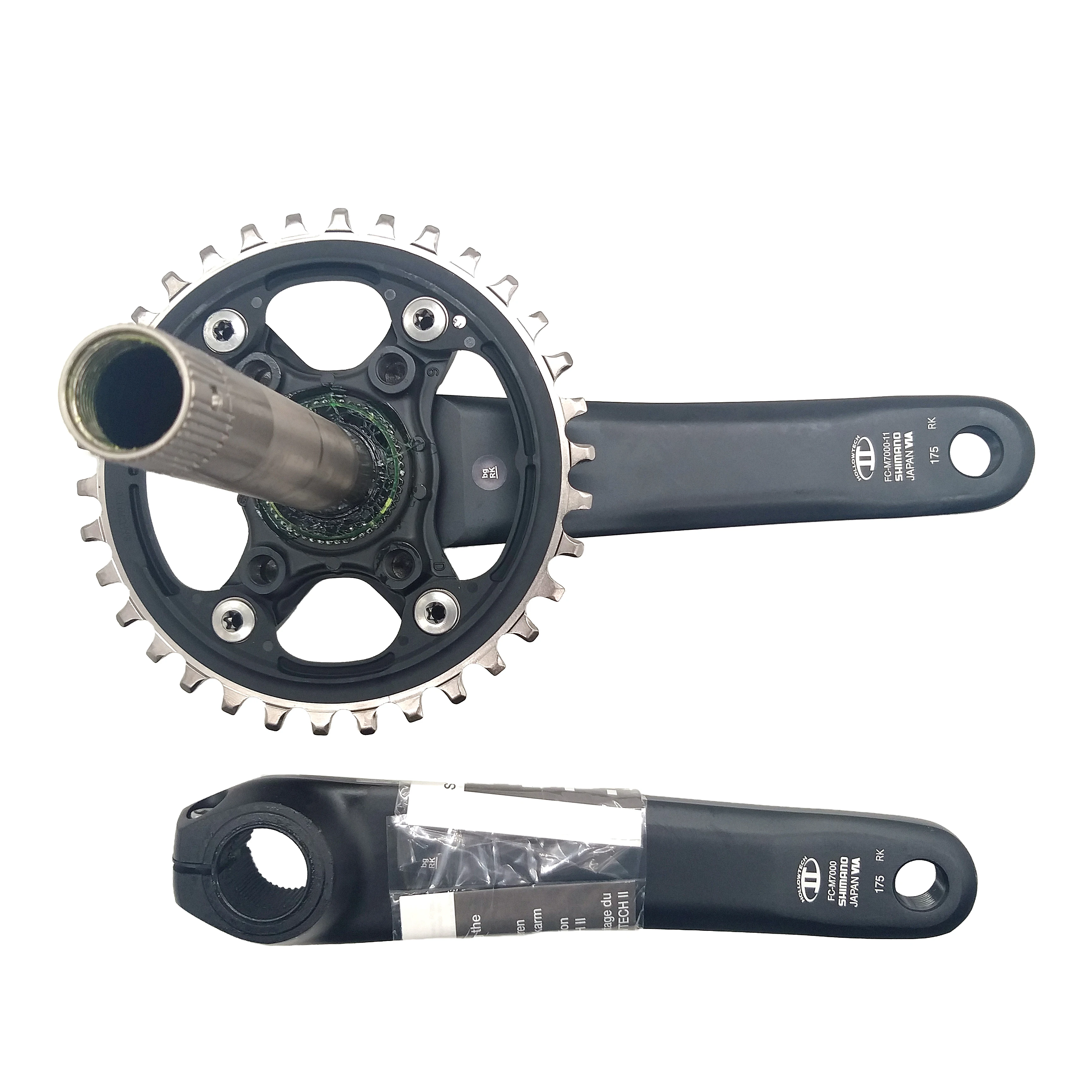 SHIMANO DEORE SLX FC M7000 1x11 Speed 11S mtb велосипедный кривошипный комплект BB MT800 34T 170 мм 175