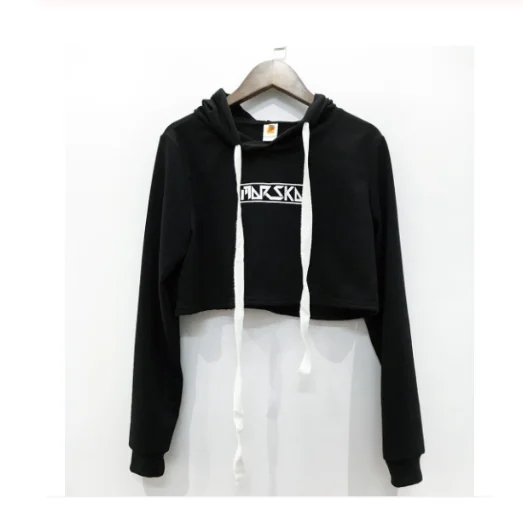 

2020 New Hot personalized slim hole casual pants Hooded Sweater casual sports suit for women
