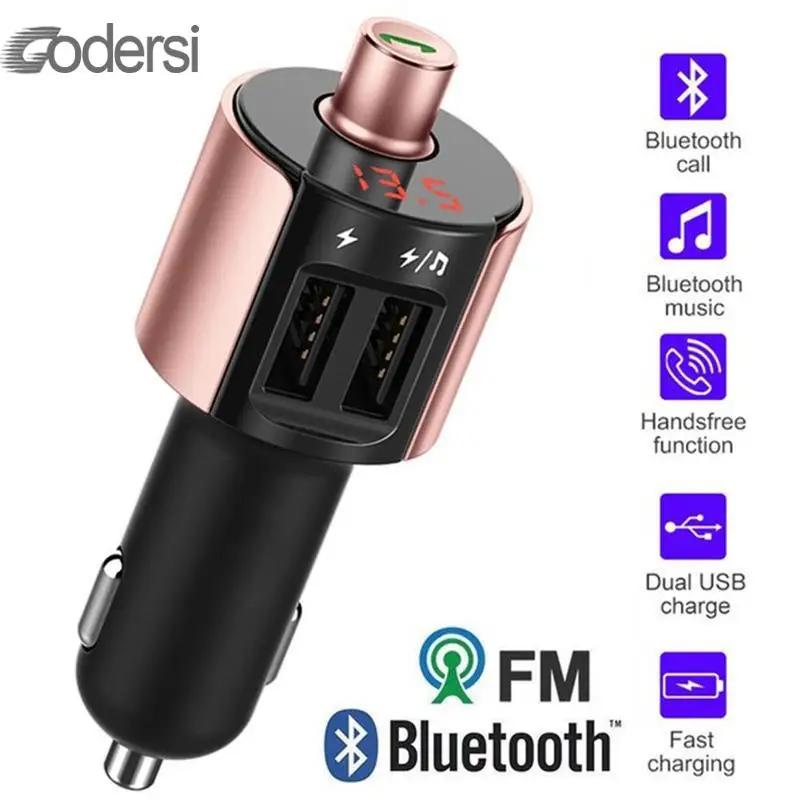 Беспроводной Bluetooth FM трансмиттер автомобильный комплект модулятор