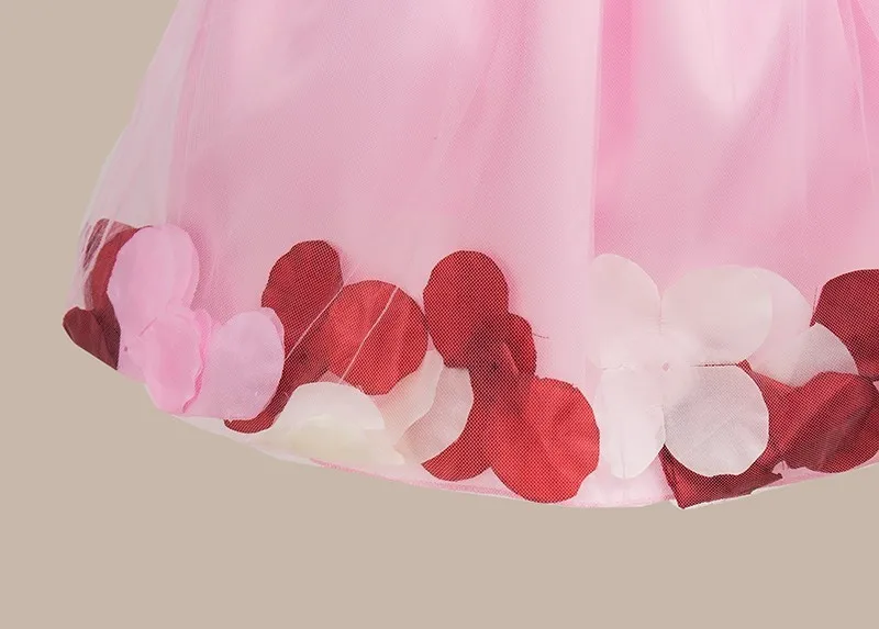 VIMIKID/Новинка; модное платье с блестками и цветочным рисунком для вечеринки, дня рождения, свадьбы; одежда принцессы для маленьких девочек; Детские платья