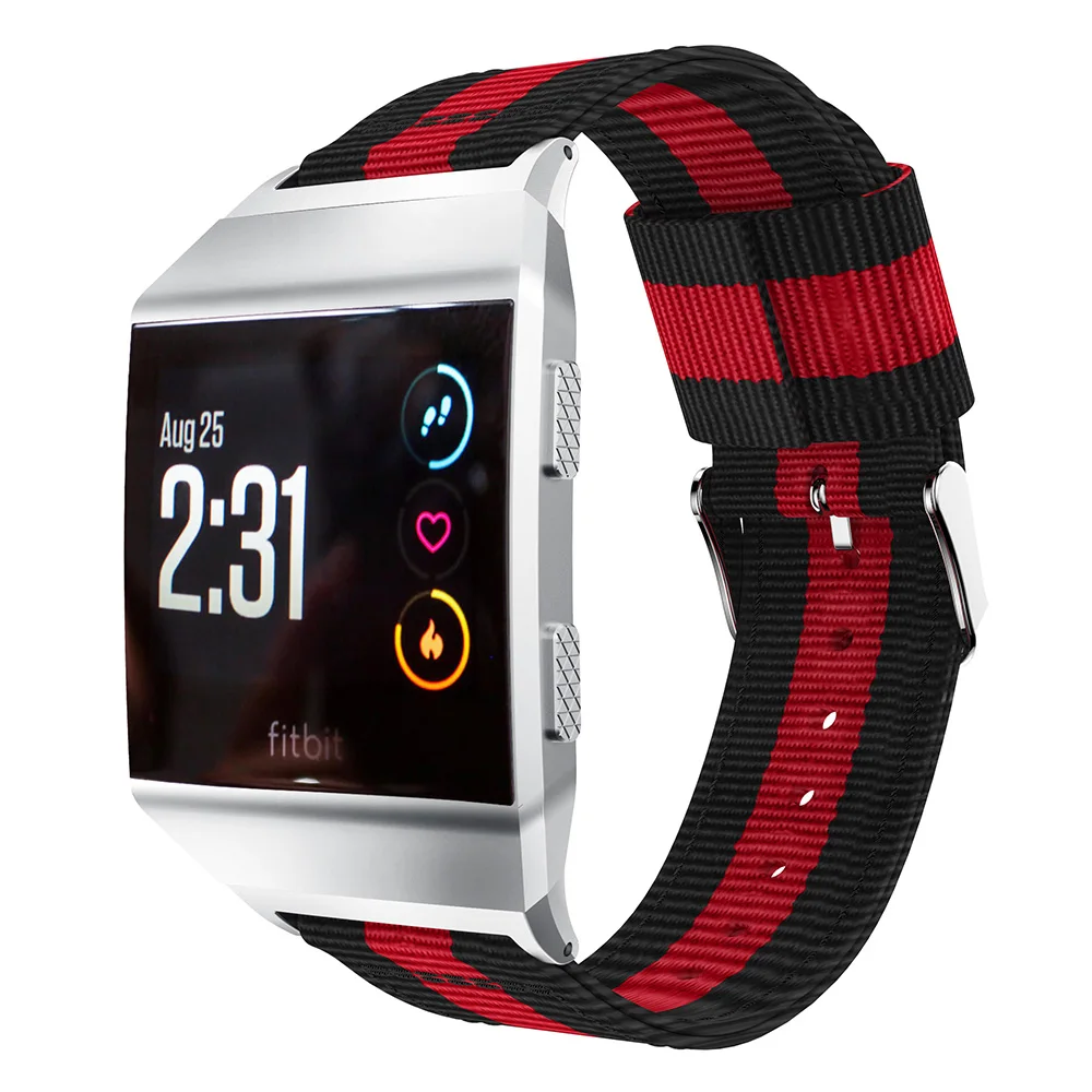 Нейлоновый ремешок для часов отдыха Fitbit Ionic Fashion/спортивный новые умные часы