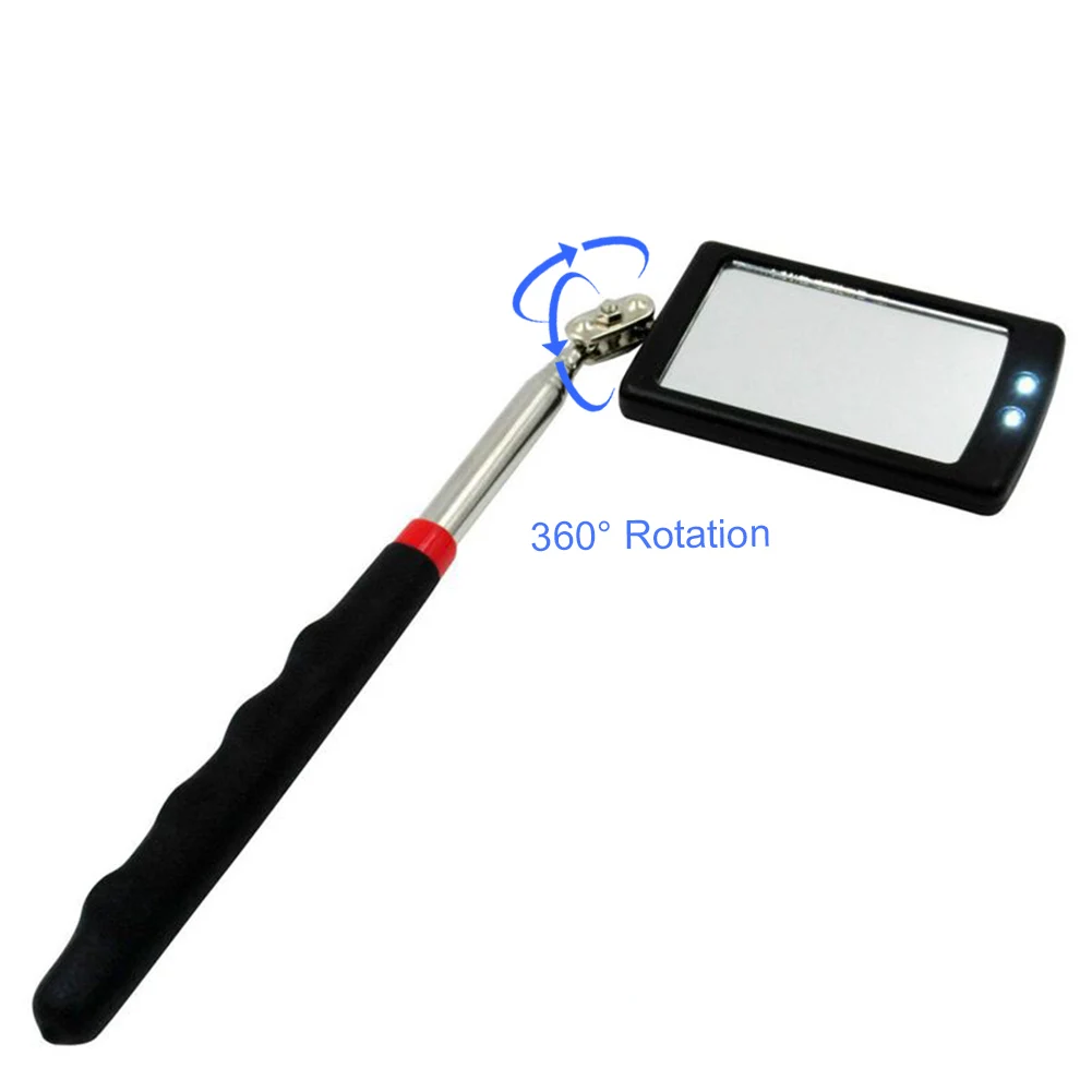 

Car LED Lamp Endoscope Expandable Inspection Mirror Automobile Chassis Angle Diagram Inspection Endoscope & Flaw Detection Tool