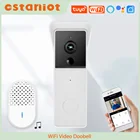 Умный дверной звонок с разрешением 1080P HD, Wi-Fi, ночным видением