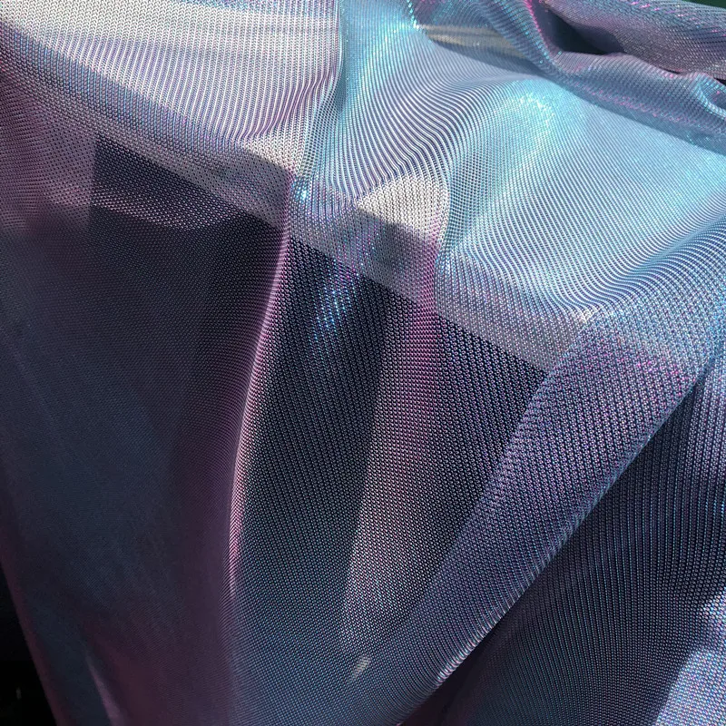 Ткань для фотосъемки с градиентным симфоническим градиентом лазерная синяя и