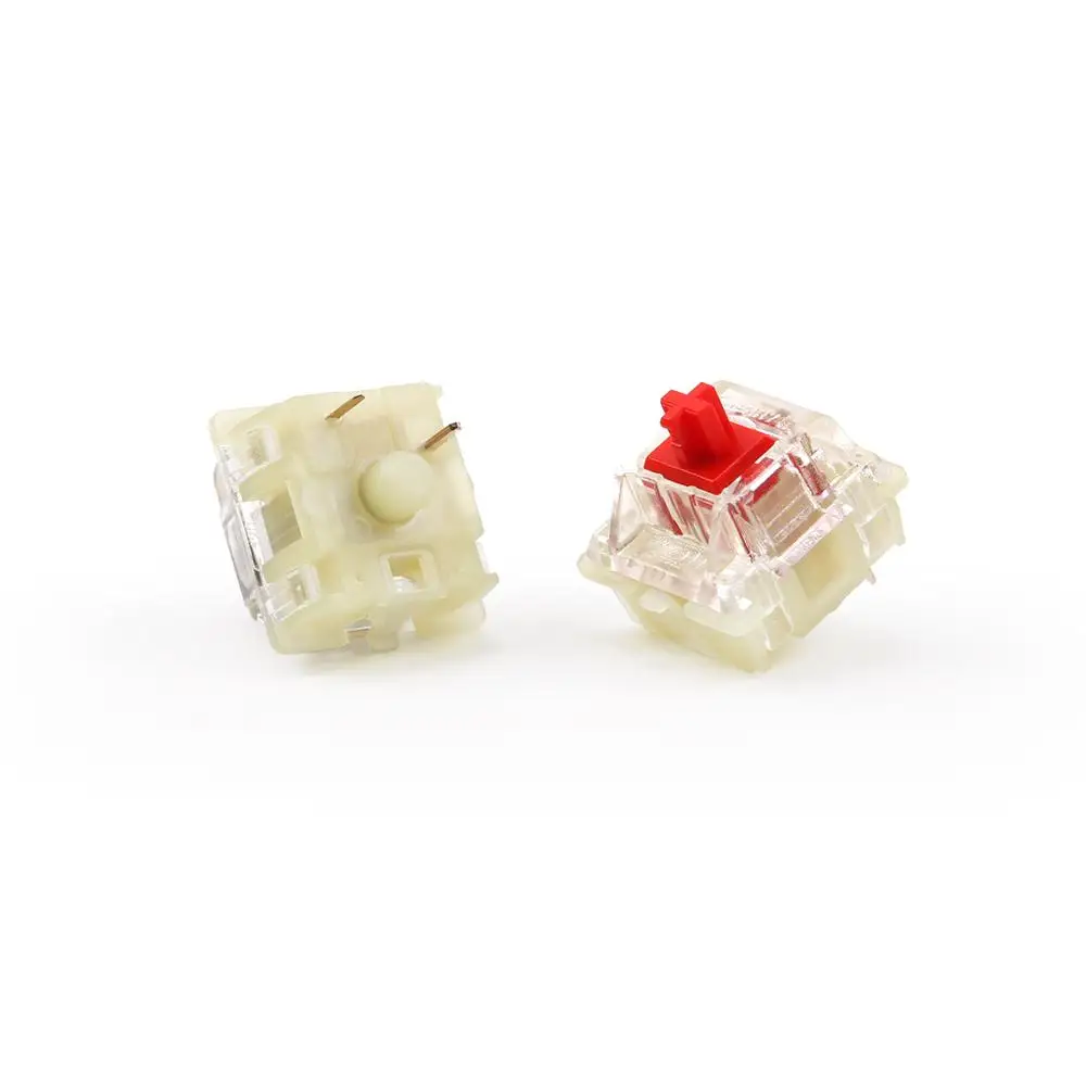 Original Cherry MX Mechanical Keyboard Switch Silver Red Black Blue Brown Silent Pink Shaft Switch 3-pin Cherry Clear RGB Switch images - 6