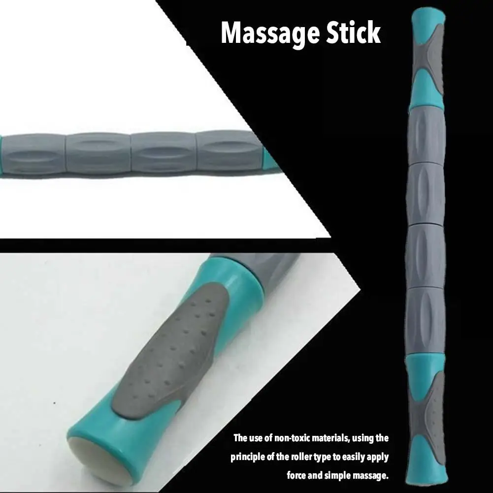 

Массажная палка, нетоксичный удобный ролик для мышц, ролик для мышц тела, массажер для мышц, домашнее фитнес-оборудование для ног и спины