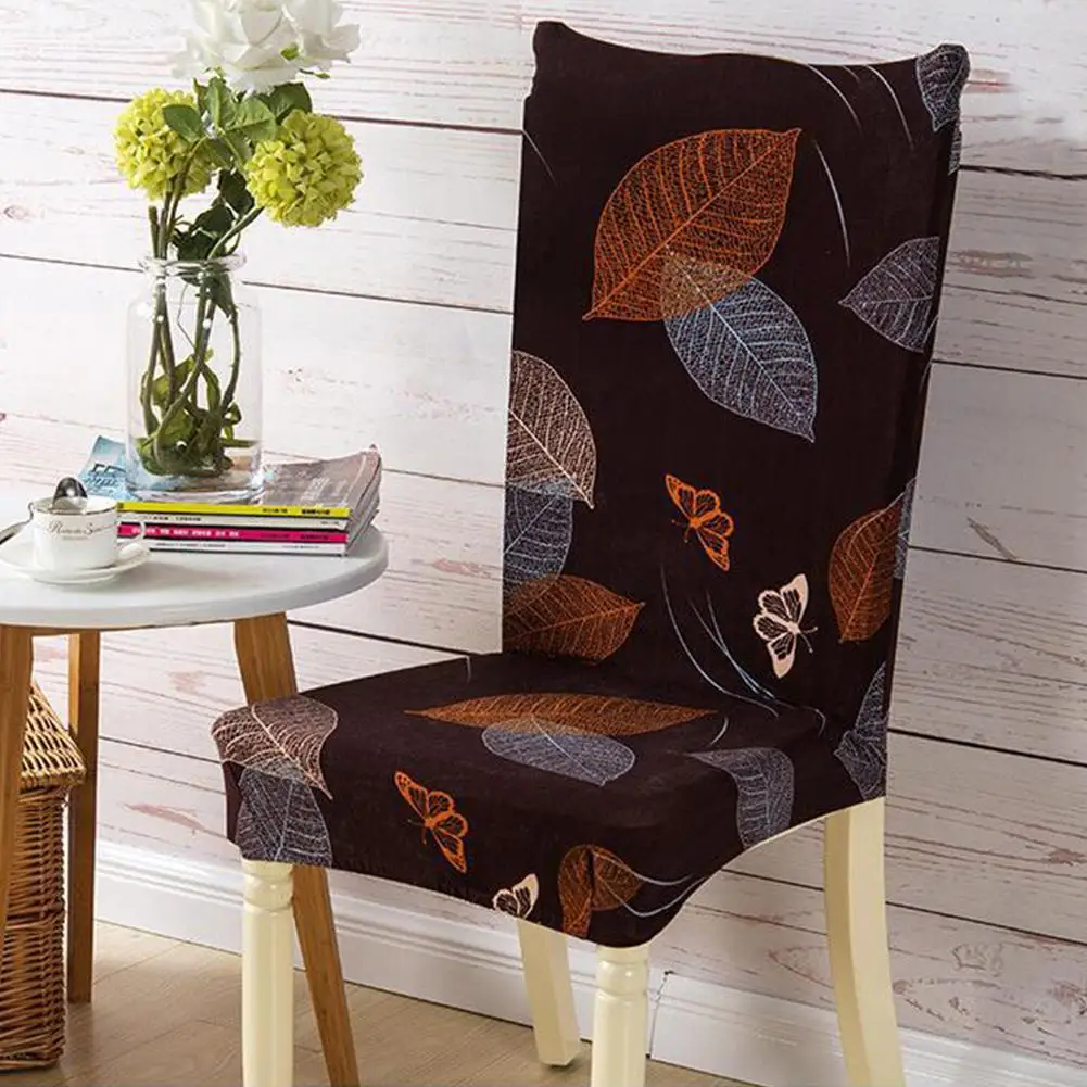 Чехол для стула HobbyLane растягивающийся противообрастающий дома отеля свадьбы