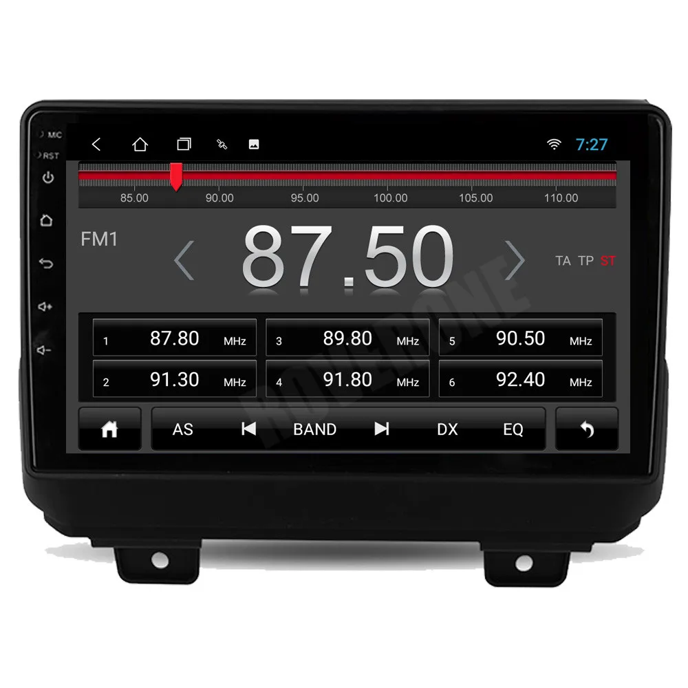 Автомагнитола RoverOne для Jeep Wrangler мультимедийная система на Android 10 с GPS навигацией и