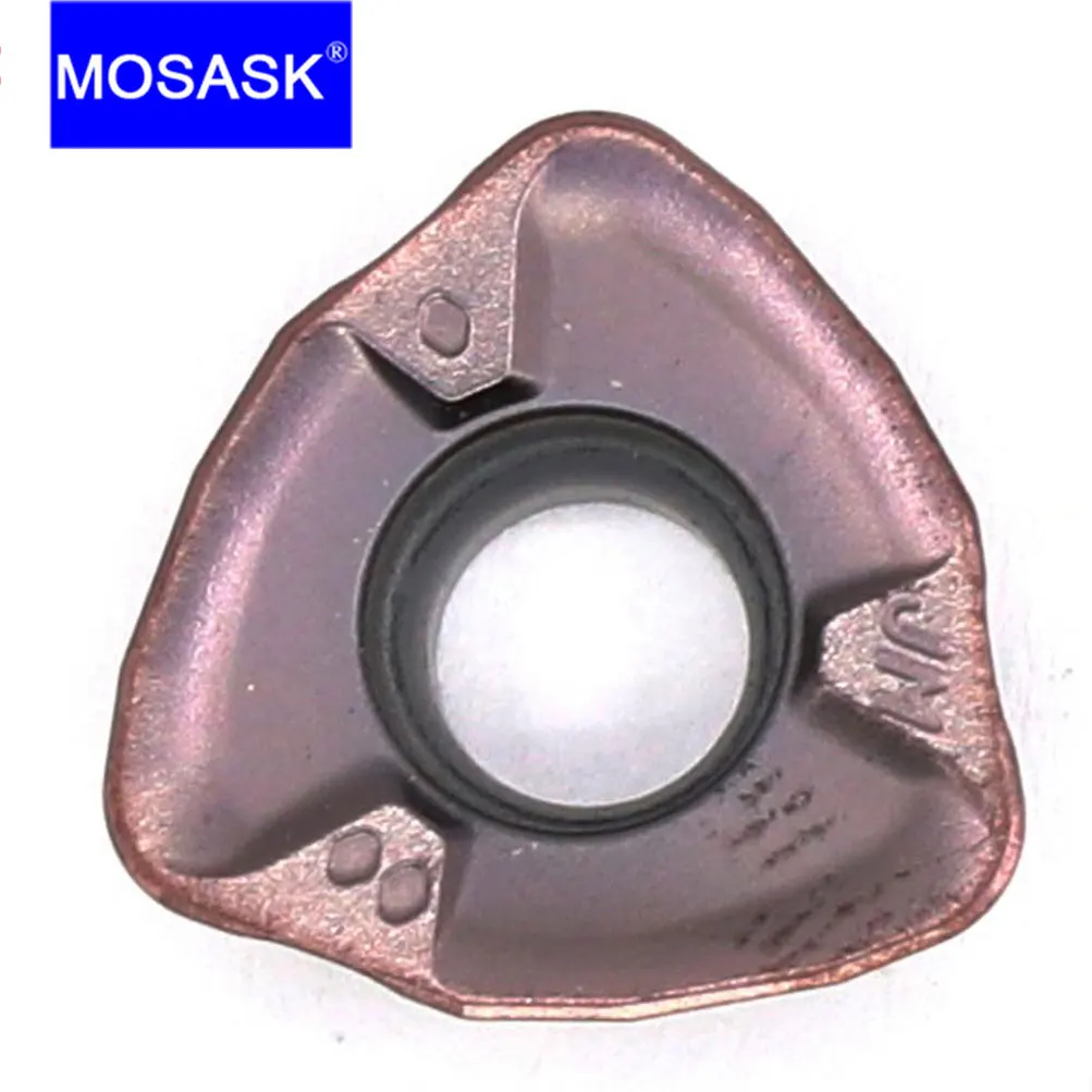 

MOSASK 10PCS AJX Face Milling Cutter JOMW 0803 06T2 JDMW 09T3 1204 1405 Carbide Inserts CNC Machining Tools Fast Feed Mill Tool