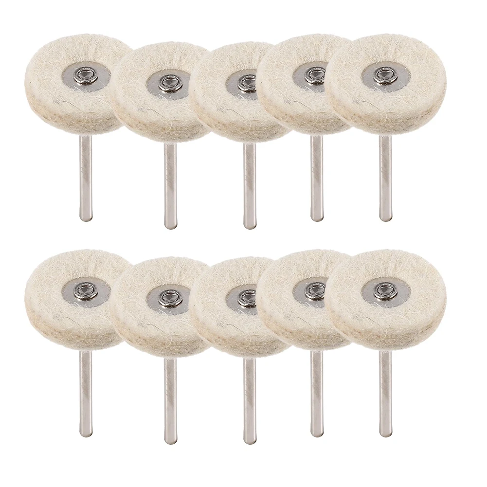 

10 шт. 25 мм Войлок Установка с полировальной подложкой ювелирные изделия Полировка полировальные подложки комплект Т-образный ключ для рото...