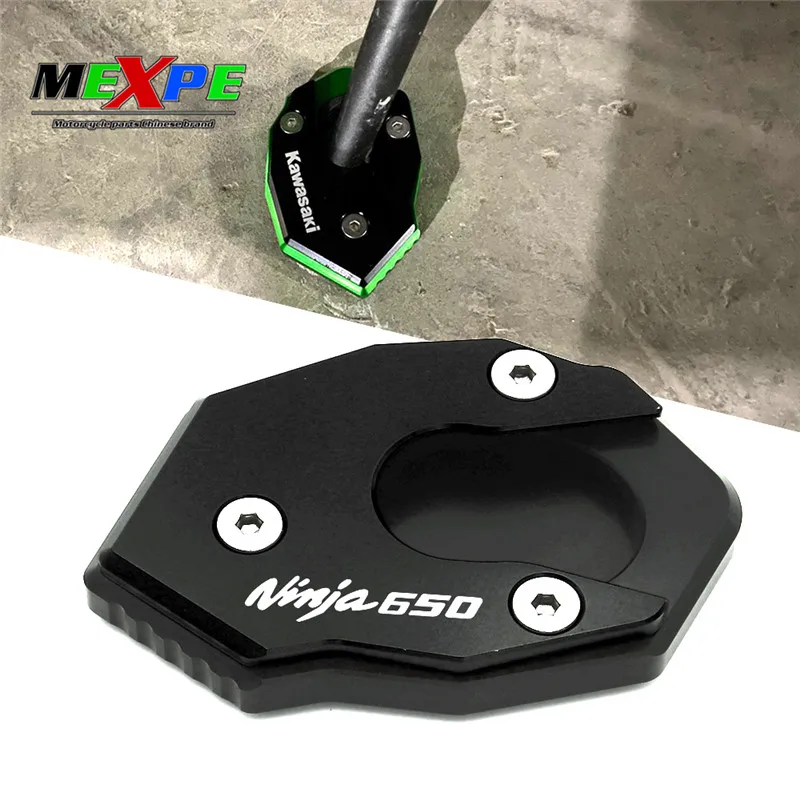 

Suitable for Kawasaki ninja650 CNC aluminum alloy parking bracket mat side support foot mat NINJA650 2017 2018 2019 2020