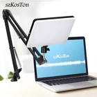 Светодиодная панель для видеосъемки, 10 дюймов, с европейской вилкой, переходник стандарта США, 3200-6000k, с длинным кронштейном 360 градусов, для фотостудии