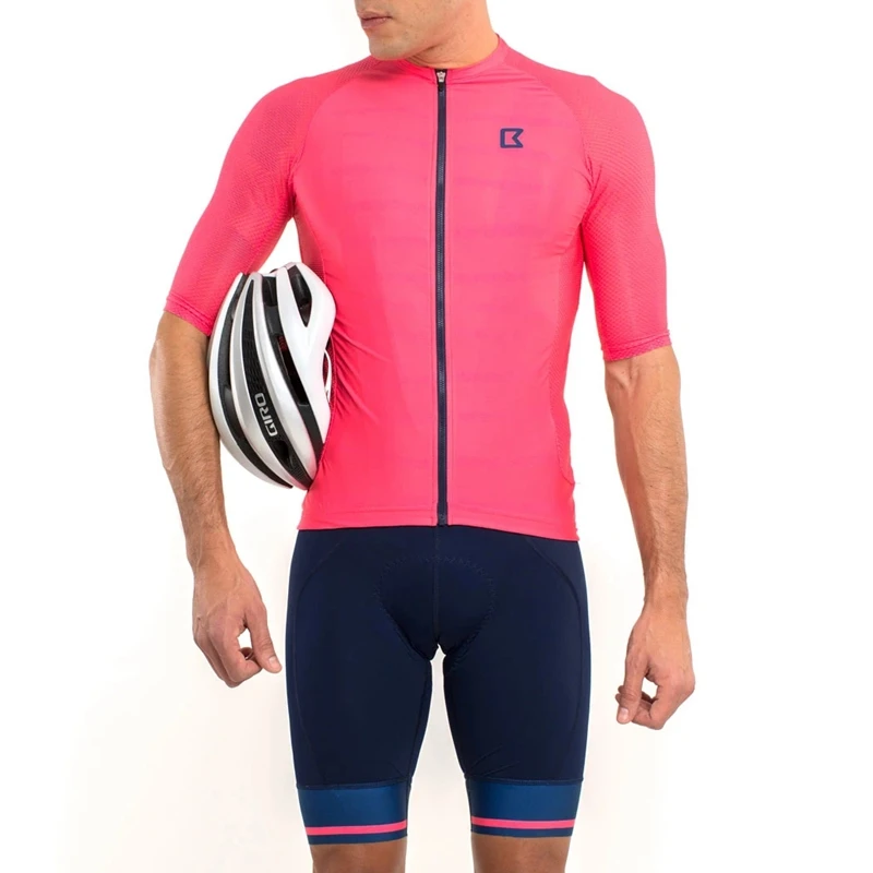 2020 розовый комплект велосипедной футболки с коротким рукавом и шорты гелевыми
