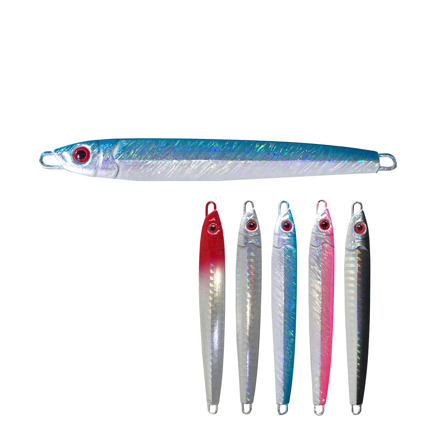 

LI09 Metal Lead Fishing Fish 30g/40g Painting Lead jig hard metal Lure Slow sinking fishing lure bait