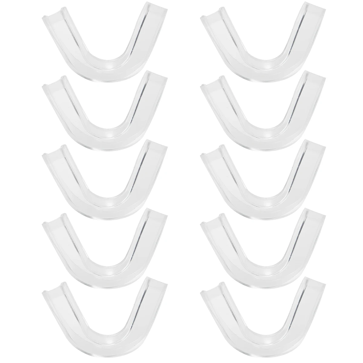 10 шт. Еда Класс Силиконовые Зубы Отбеливание Лотки зубная Каппа шина для