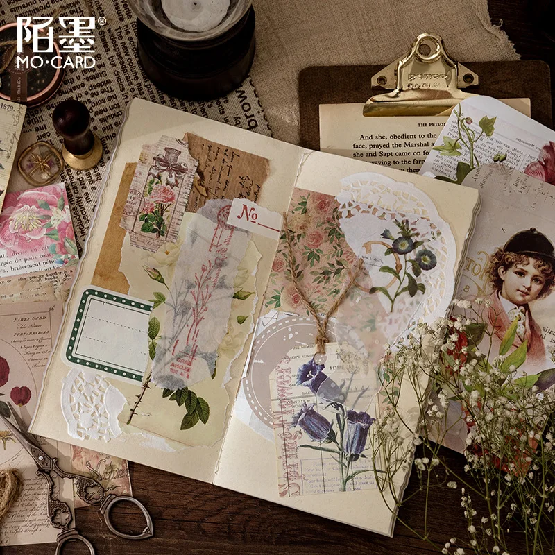 24 листа/упаковка блокнот для записей в стиле ретро | Канцтовары офиса и дома