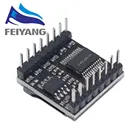 10 шт., мини-модуль MP3-плеера, TF-карта, U-диск, мини mp3-плеер, аудио-голосовой модуль, плата для Arduino DF Play, оптовая продажа