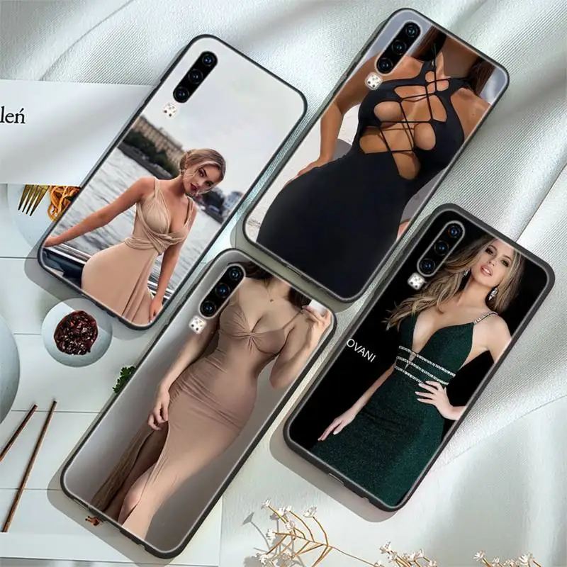 

Sexy Girl Phone Case For Huawei P20 30 40 Pro Mate 20x 30 40 Pro Nova6 7 Honor 9X 10