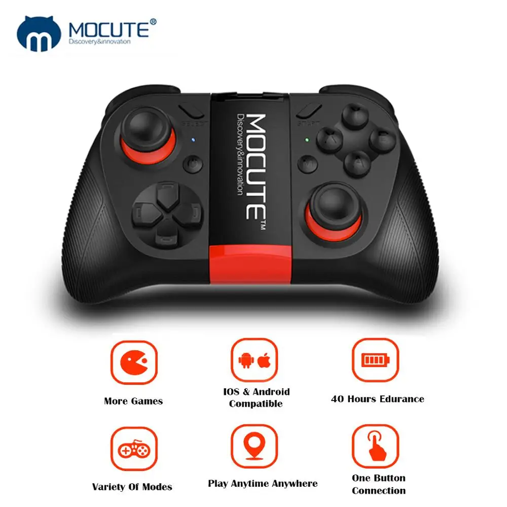 Игровой коврик MOCUTE 050 VR геймпад Android для ПК Джойстик Bluetooth-управление удаленное