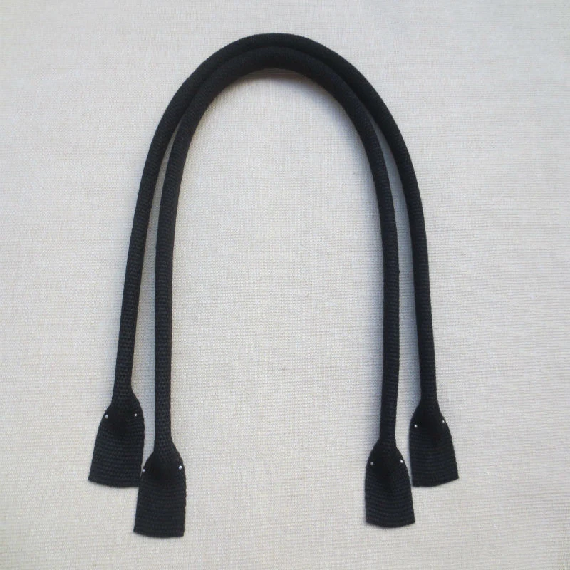 2 шт 60 см холст/PU Сумка ремень круглые уши сумка рукоятка с веревкой сумки DIY