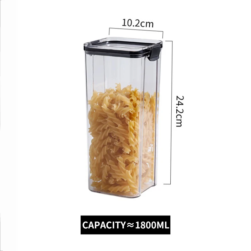 

kitchen organizer and storage container food box rangement cuisine pojemniki kuchenne boite alimentaire conservation plastic jar