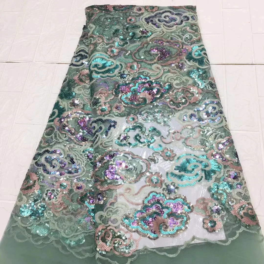 

Французская Тюлевая кружевная ткань с блестками 2021, Высококачественная африканская кружевная ткань, новейшая вечерняя кружевная ткань D4405