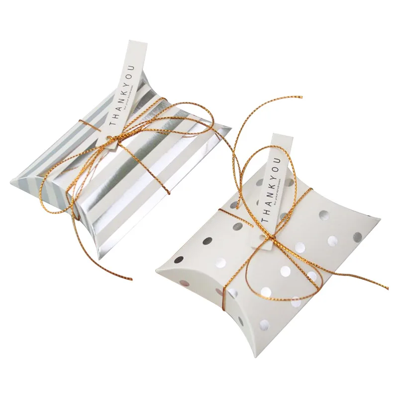 10 шт. бумажная коробка для конфет с бирками Thank You | Дом и сад